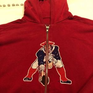 New England Patriots Retro Hoodie